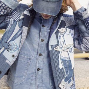 Denim Patched Jacket