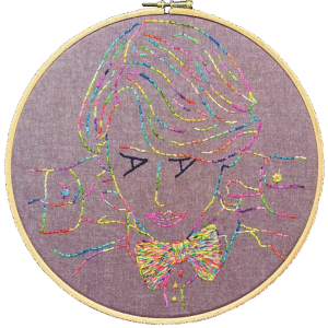 Bastiaan Thijssen Embroidery MultiColorBowTie