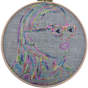 Bastiaan Thijssen Embroidery MultiColorGlases