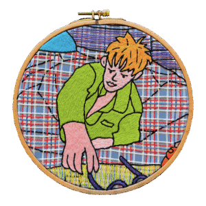 Bastiaan Thijssen Goodmorning 2 Embroidery in Ring