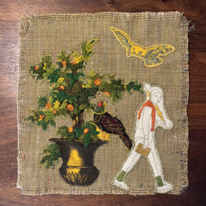 Bastiaan Thijssen Paradise Hand made Tapestry